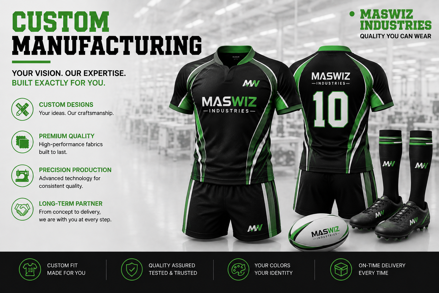 Rugby Uniforms