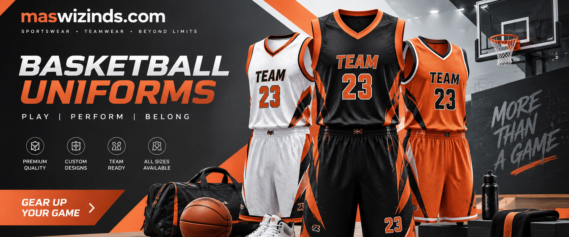 Custom Basketball Uniforms