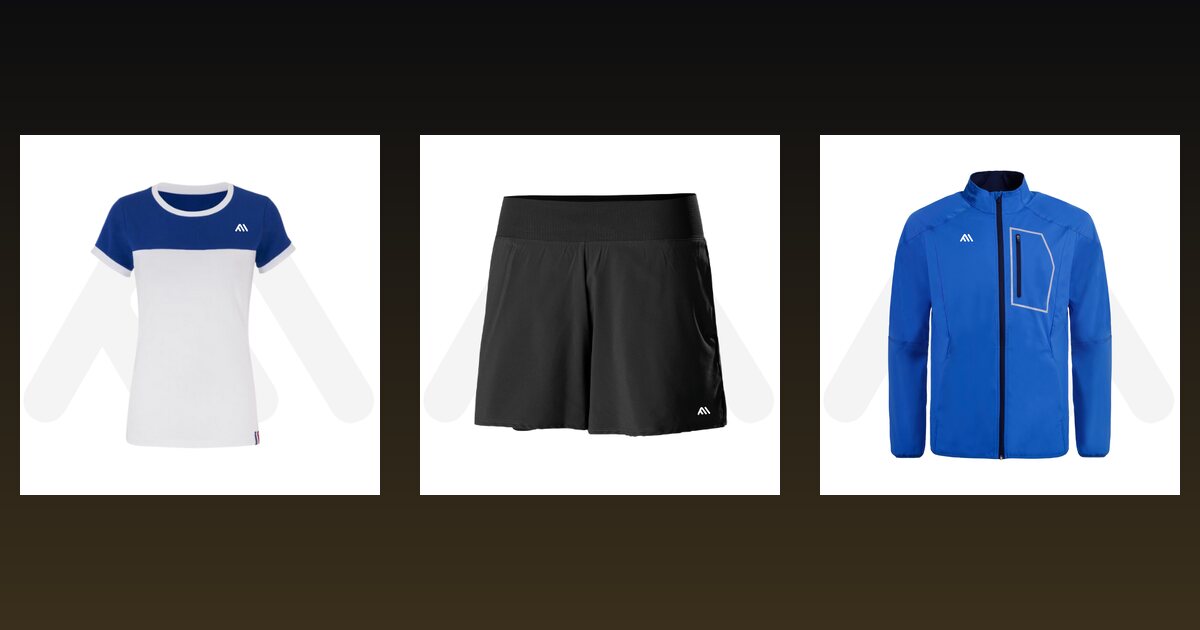 Women tennis shirt, women tennis shorts and men tennis jacket samples from Maswiz Industries, custom padel clothing manufacturers in Sialkot