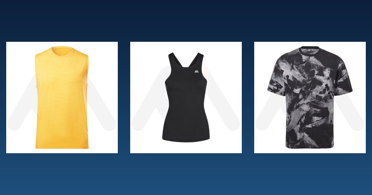Gym tank top, women tennis tank top and gym T-shirt samples from Maswiz Industries, custom tank top manufacturers in Sialkot