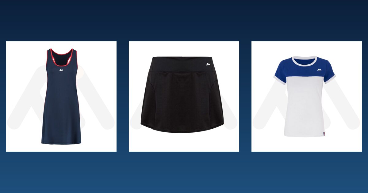 Women tennis dress, tennis skirt and tennis shirt samples from Maswiz Industries, custom tennis dress manufacturers in Sialkot